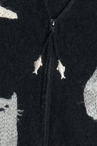 Vintage Cats Wool Sweater Vest (2000s)