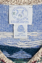 Vintage Blueberry Woolens Cows & Sheep Farm Motifs Sweater Vest (1980s)