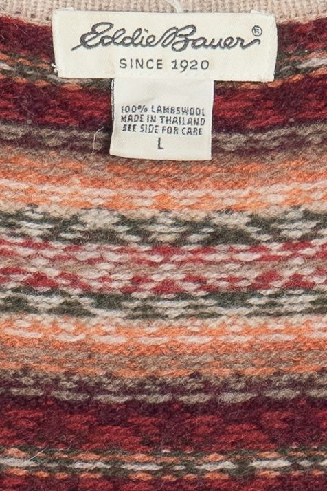 Eddie Bauer Lambswool Sweater Vest (2000s)