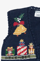 Vintage Hand Knit Fall Seasons Teachers Vest (1990s)