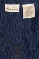 Vintage Scarecrow Fall On The Farm Sweater Vest (1990s)