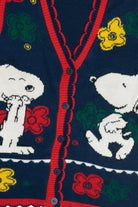 Vintage Snoopy & Friends Spring Flowers Sweater Vest (1990s)