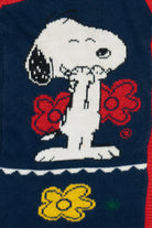 Vintage Snoopy & Friends Spring Flowers Sweater Vest (1990s)