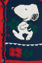 Vintage Snoopy & Friends Spring Flowers Sweater Vest (1990s)