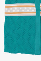 Vintage Turquoise Staget Tie Vest (1980s)