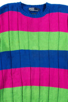 Vintage Watermelon Polo Sweater