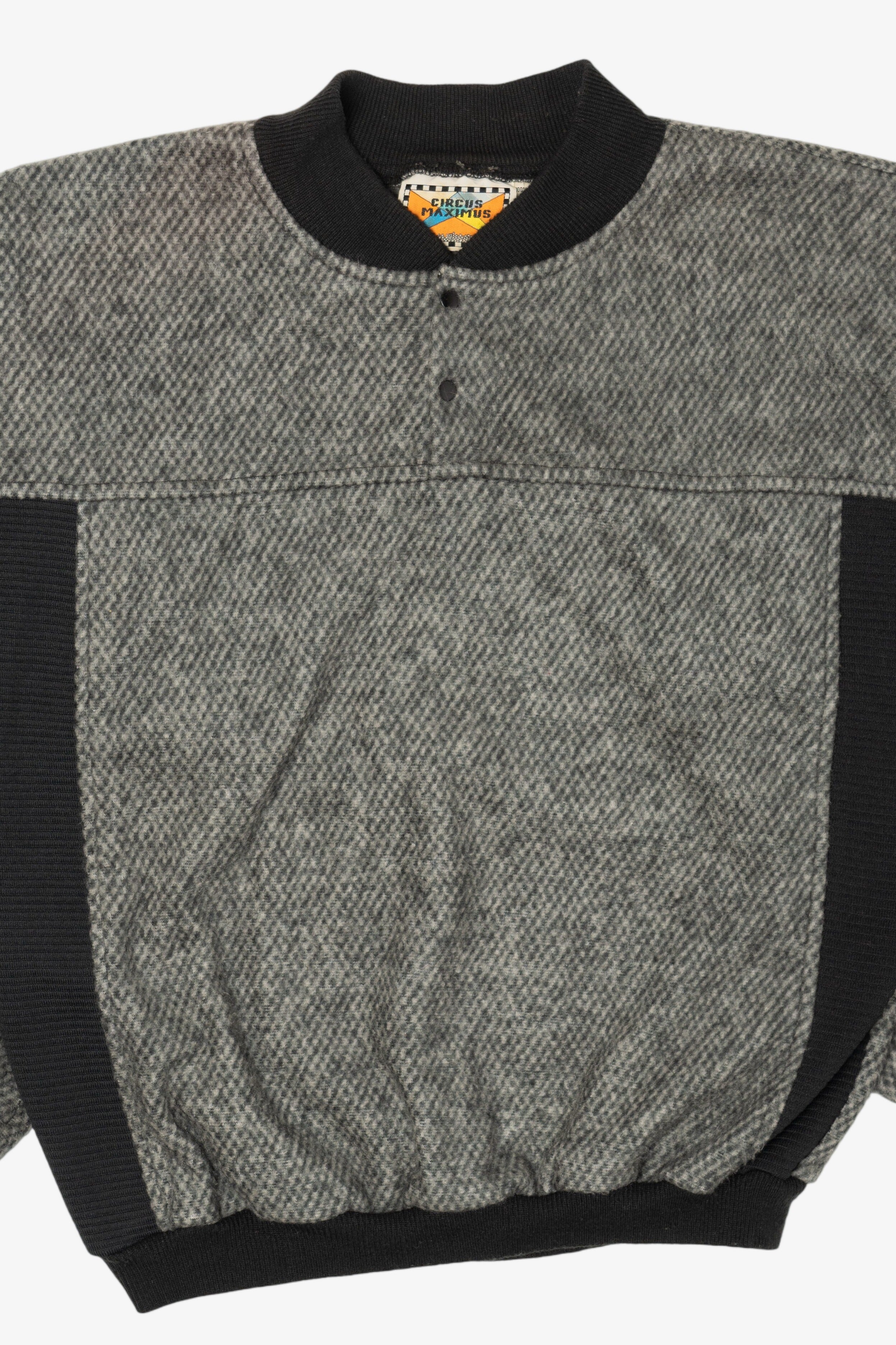 Vintage Dark Gray Circus Maximus Sweater (1990s)