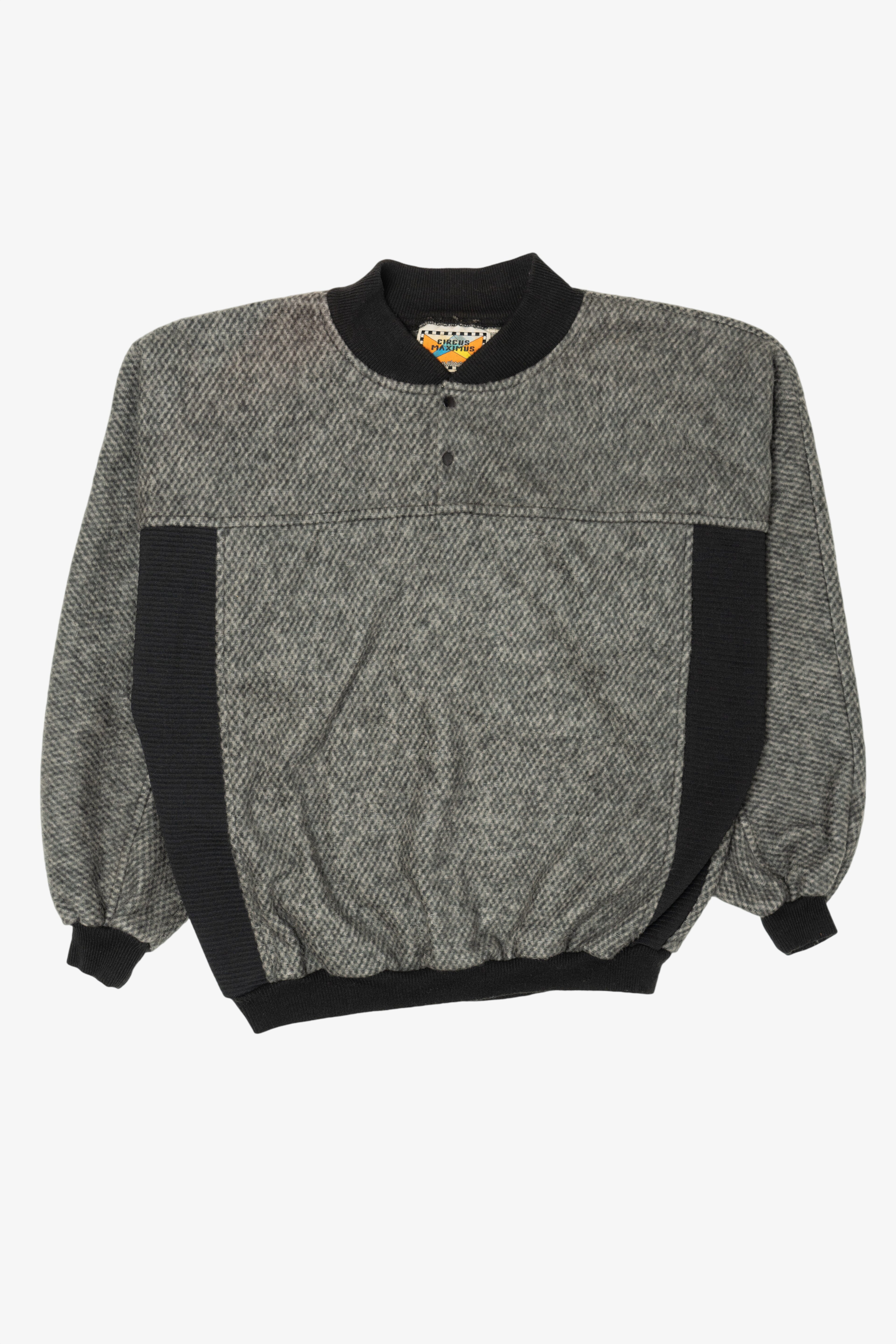Vintage Dark Gray Circus Maximus Sweater (1990s)