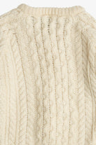 Vintage Kid's Size Carraig Donn Irish Fisherman Cardigan Sweater (1970s)