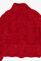 Red Lost + Wander Textured Knit Sweater (2010s)
