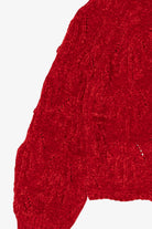 Red Lost + Wander Textured Knit Sweater (2010s)