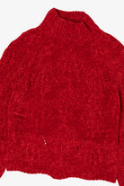 Red Lost + Wander Textured Knit Sweater (2010s)