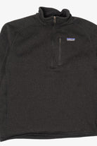 Dark Gray Patagonia Half Zip Fleece Sweater (2010s)