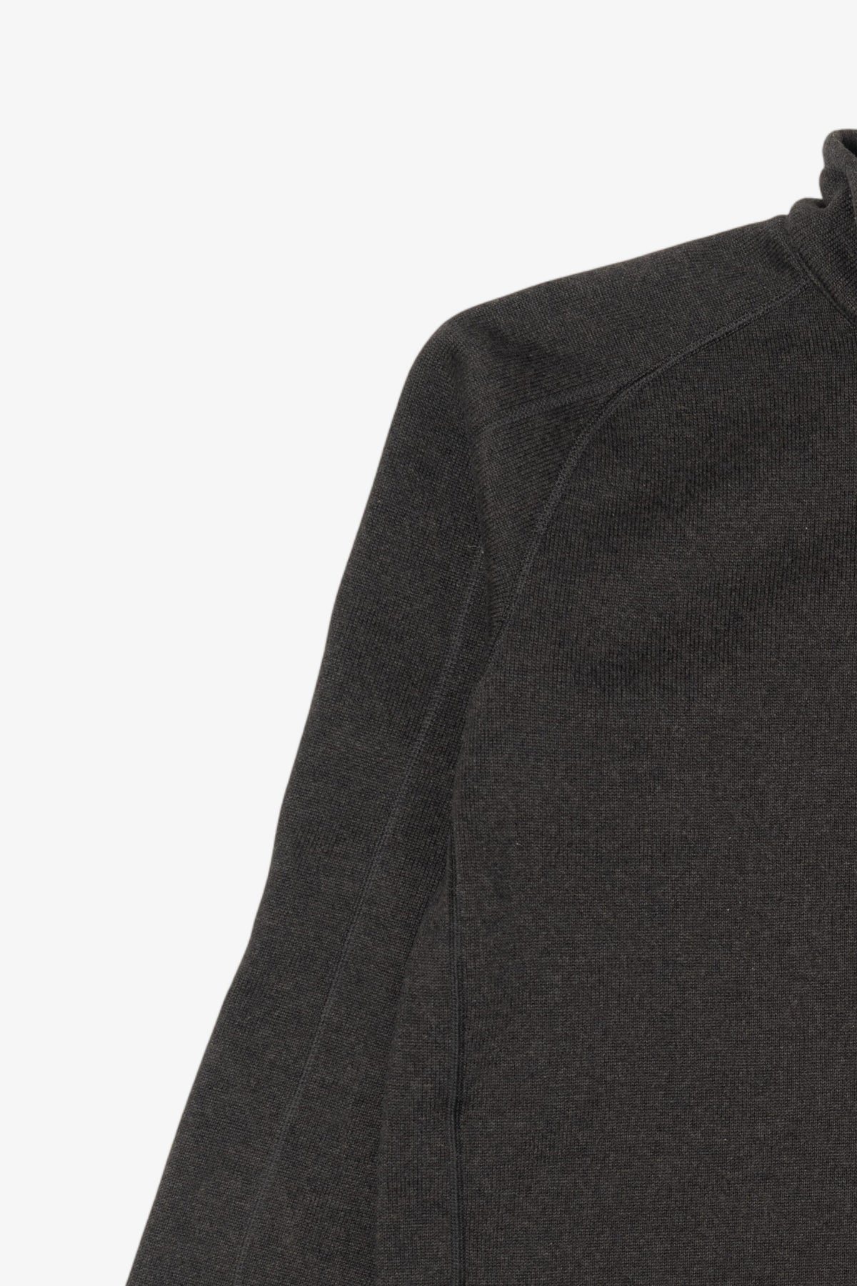 Dark Gray Patagonia Half Zip Fleece Sweater (2010s)