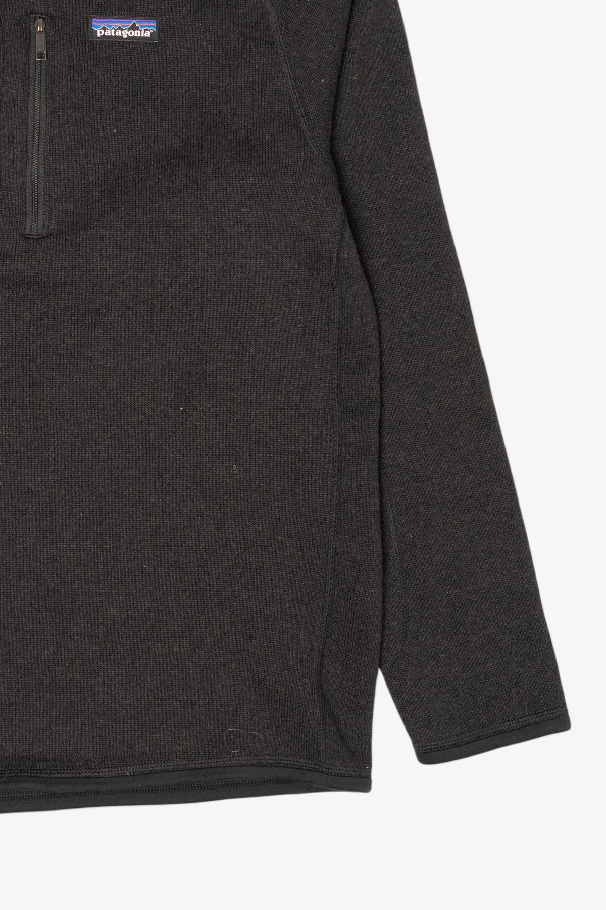 Dark Gray Patagonia Half Zip Fleece Sweater (2010s)