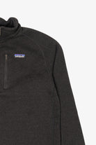 Dark Gray Patagonia Half Zip Fleece Sweater (2010s)