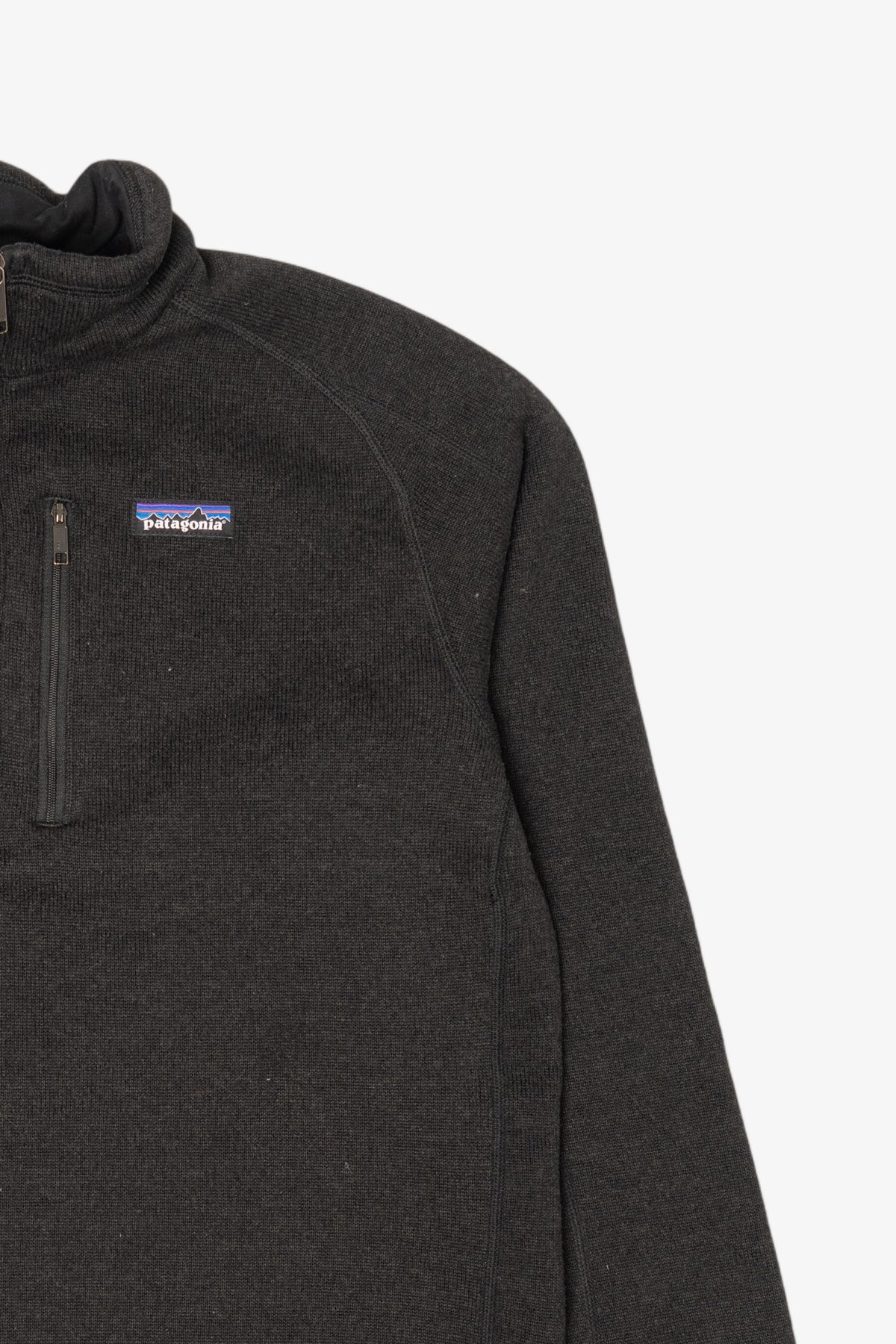 Dark Gray Patagonia Half Zip Fleece Sweater (2010s)