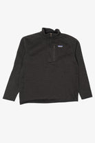 Dark Gray Patagonia Half Zip Fleece Sweater (2010s)