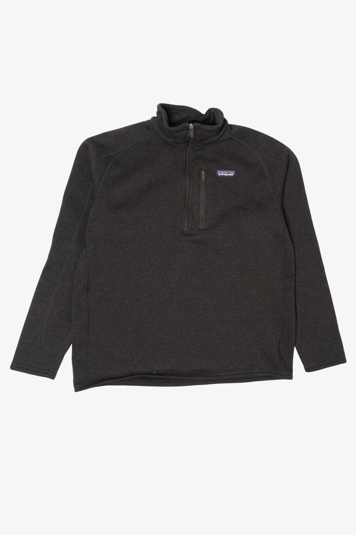 Dark Gray Patagonia Half Zip Fleece Sweater (2010s)