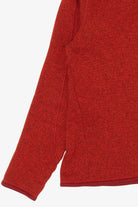 Red Patagonia Quarter Zip Fleece Sweater (2010s)