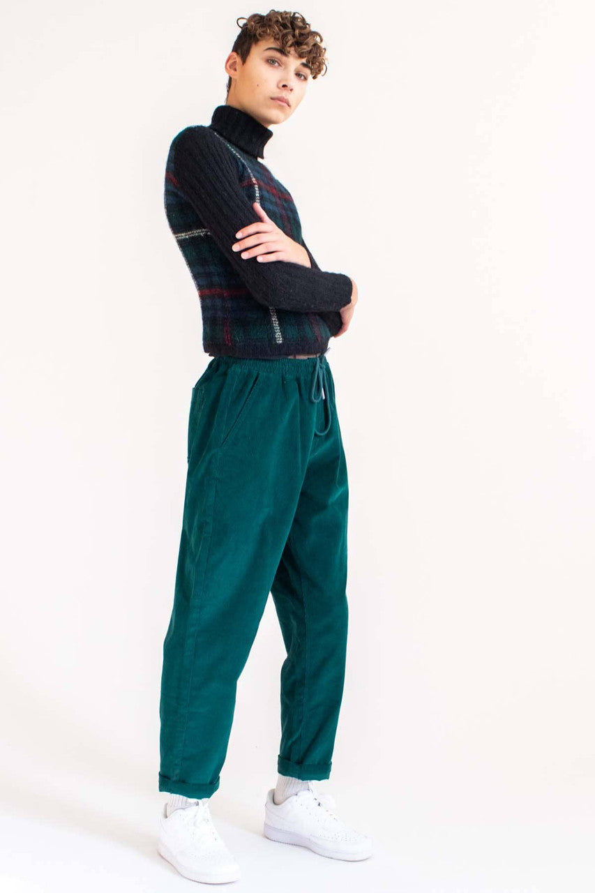 Vintage Ralph Lauren Plaid Turtleneck Sweater