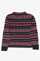 Liz Claiborne Pink Fair Isle Vintage Sweater (1980s)