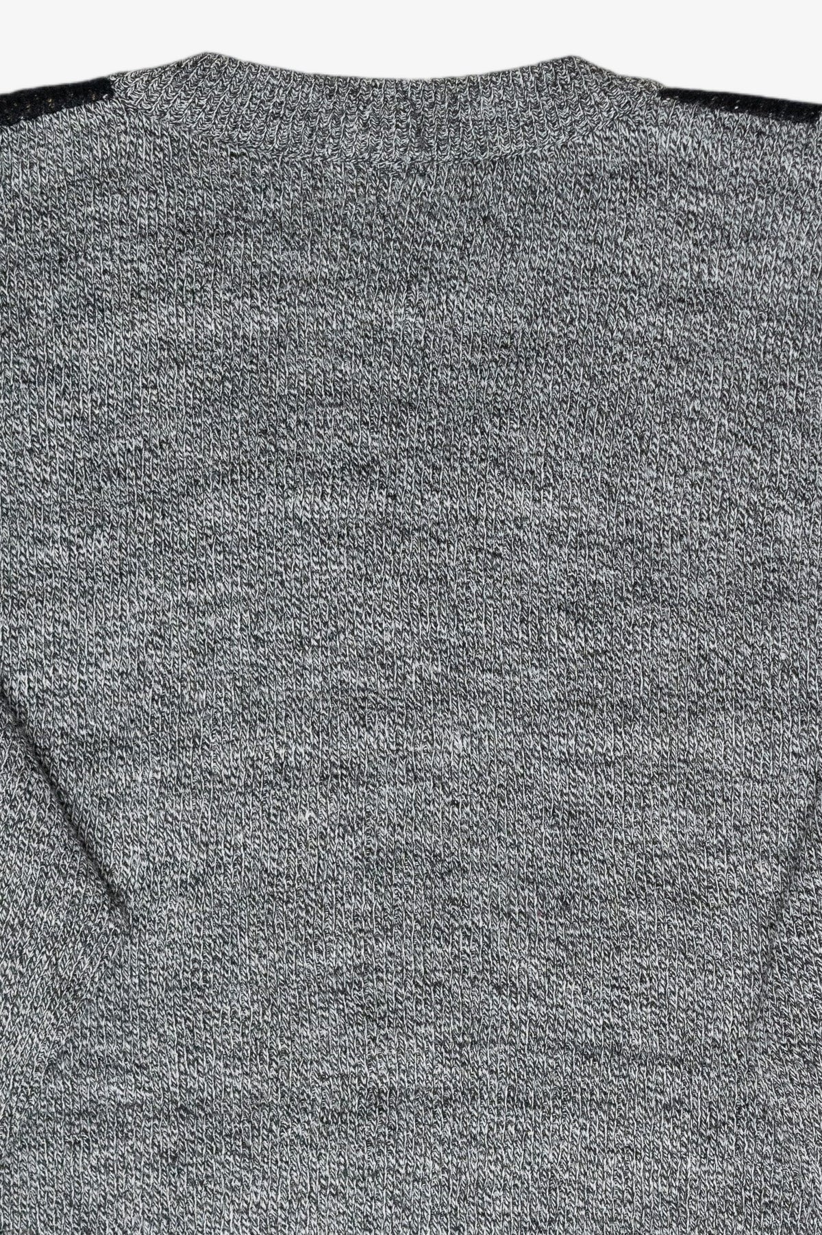 New Brand Gray Graphic Vintage Sweater (1980s)