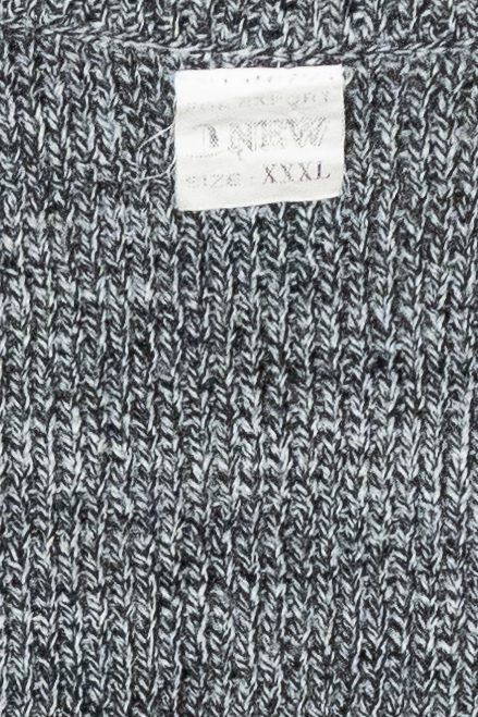 New Brand Gray Graphic Vintage Sweater (1980s)