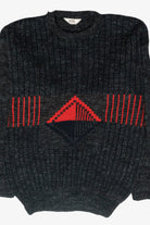 Selia Gray Graphic Vintage Sweater (1980s)