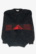 Selia Gray Graphic Vintage Sweater (1980s)