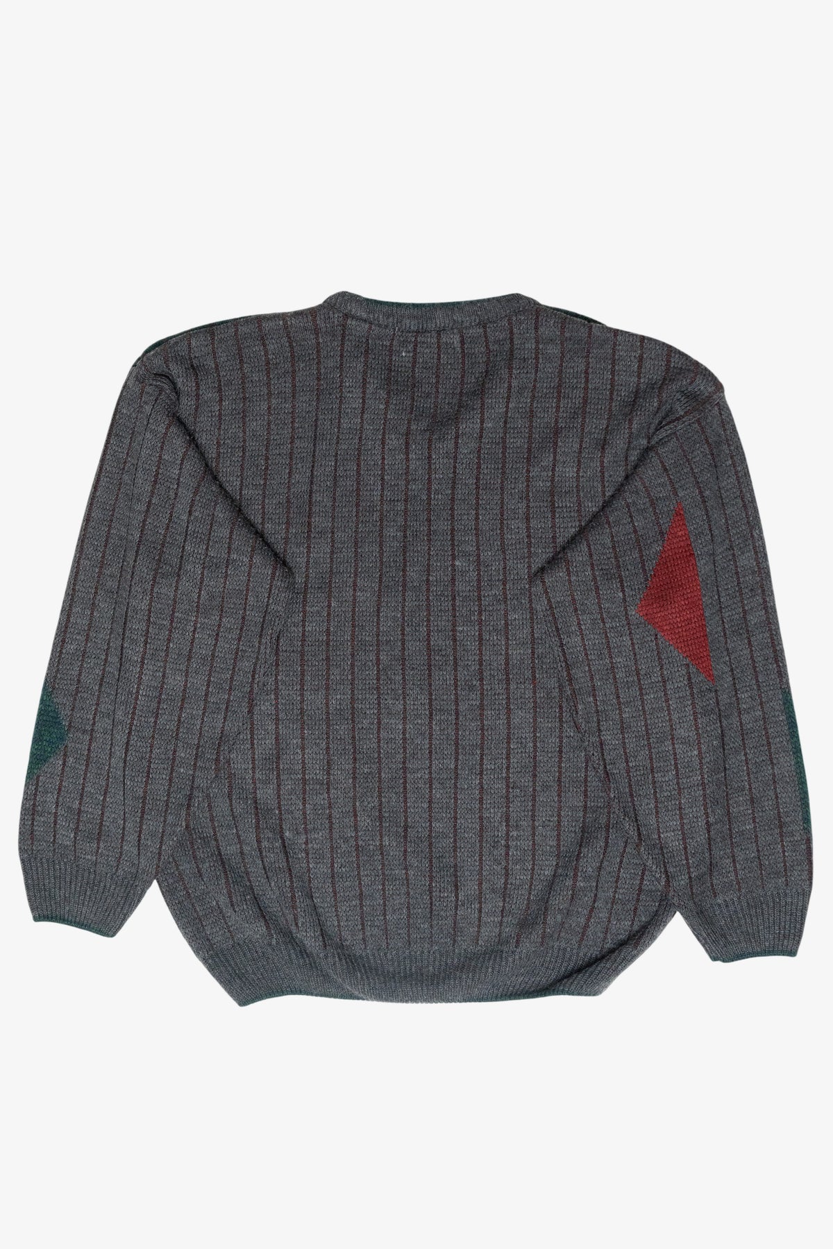 George Geometric Bear Applique Vintage Sweater (1980s)