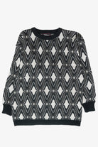 Stitch By Stitch Vintage Diamond Sweater (1990s)