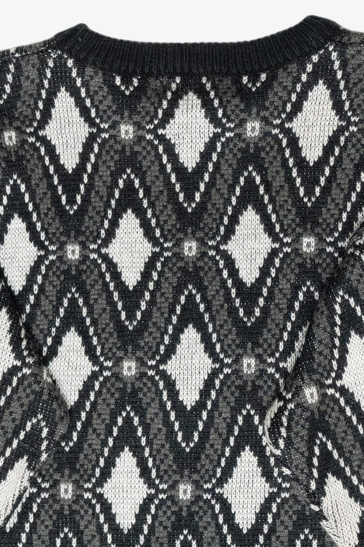 Stitch By Stitch Vintage Diamond Sweater (1990s)