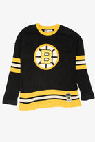 Vintage Boston Bruins NHL CCM Knit Hockey Jersey Sweater (1990s)