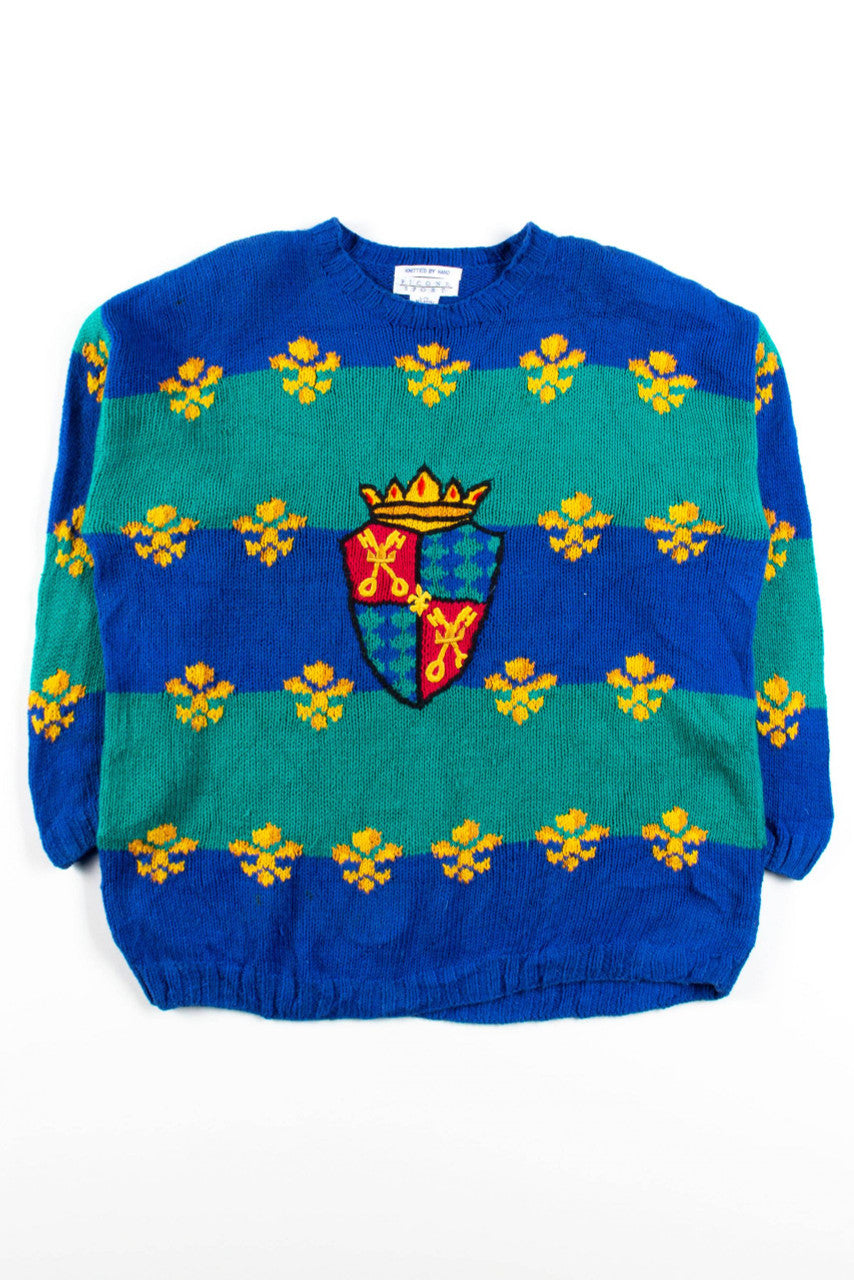 Vintage Coat Of Arms Sweater