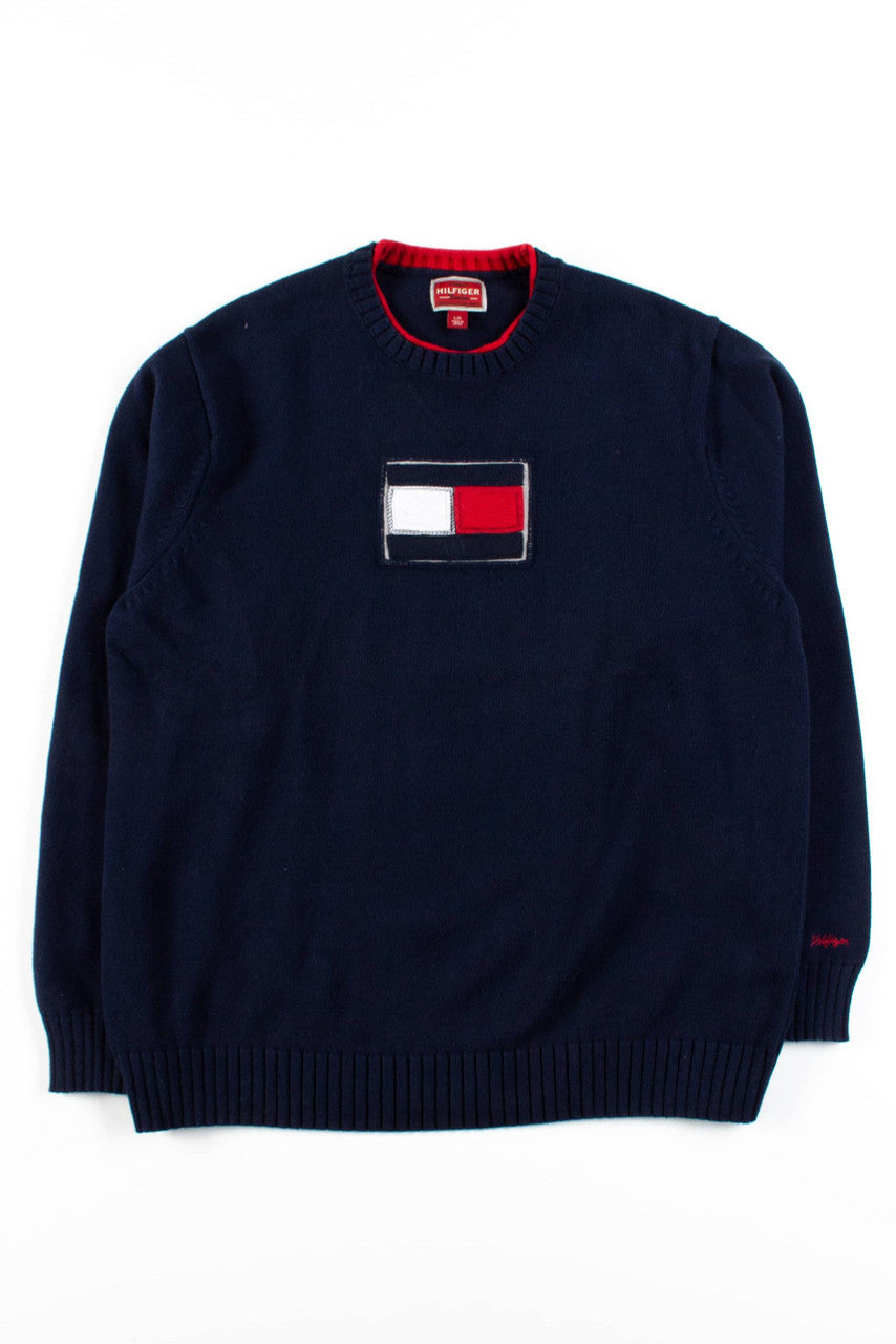 Vintage Tommy Hilfiger Patch Logo Sweater