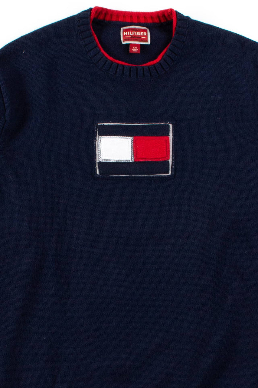 Vintage Tommy Hilfiger Patch Logo Sweater
