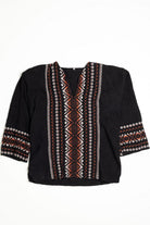 Orange and Black Sweater