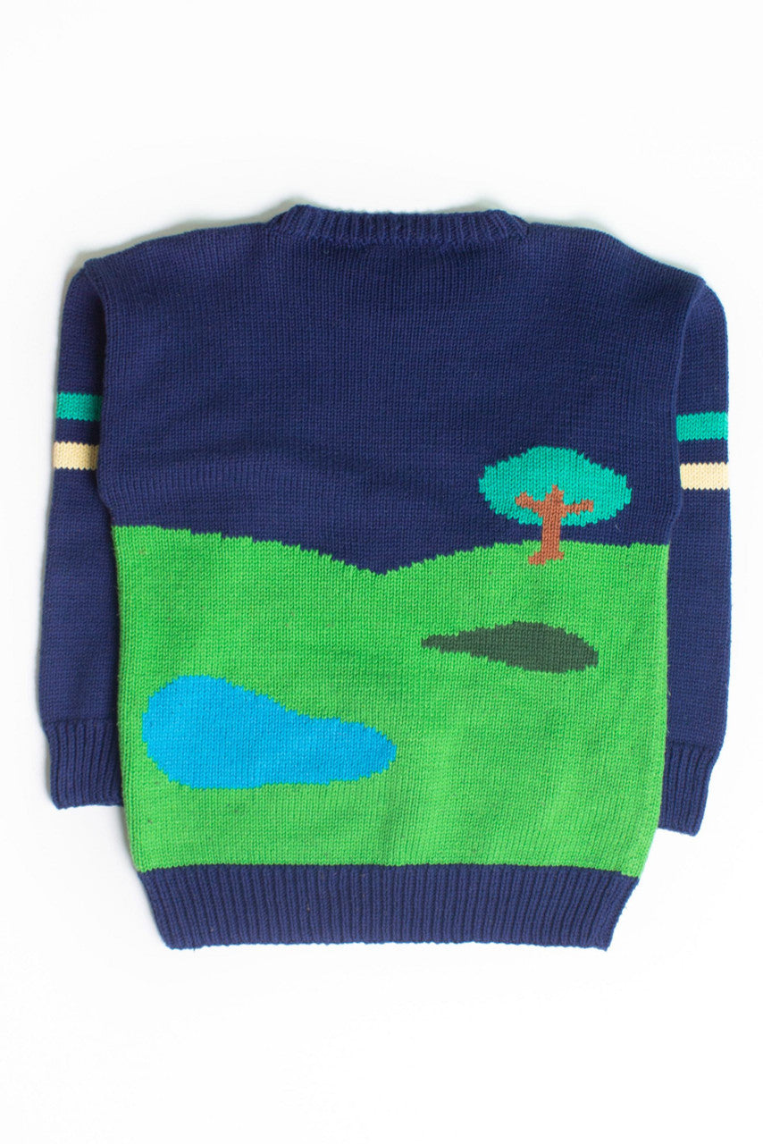 Vintage Golf Dolls Graphic Sweater (1980s)