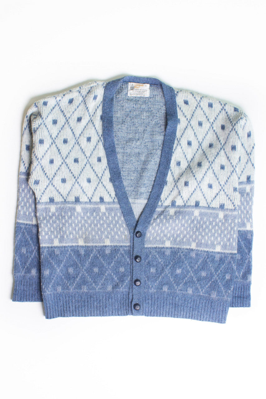 Vintage London Fog Cardigan Sweater (1980s)
