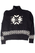 Black Nordic Sweater