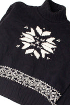 Black Nordic Sweater