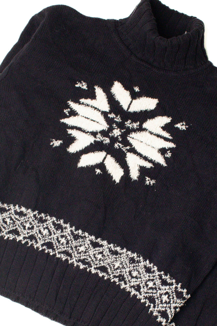 Black Nordic Sweater