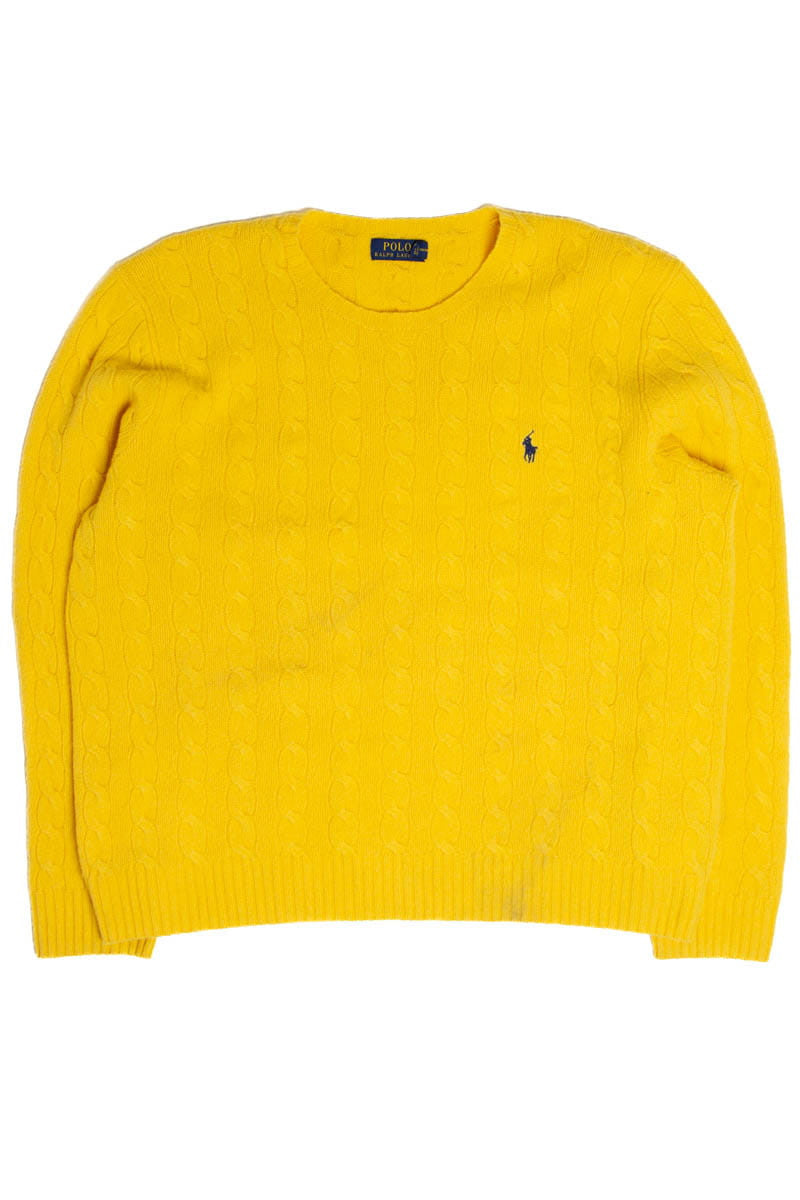 Bright Yellow Ralph Lauren Sweater