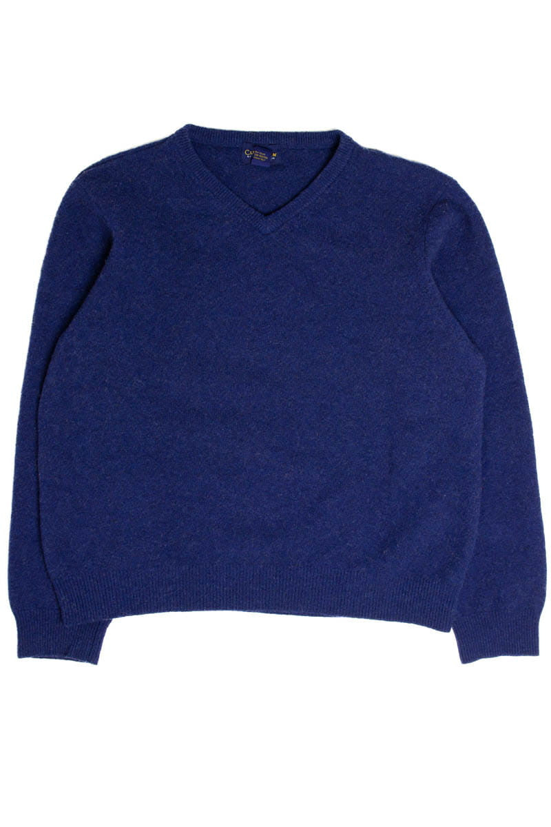 Dark Blue Wool Sweater