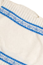 White and Blue Sweater 291