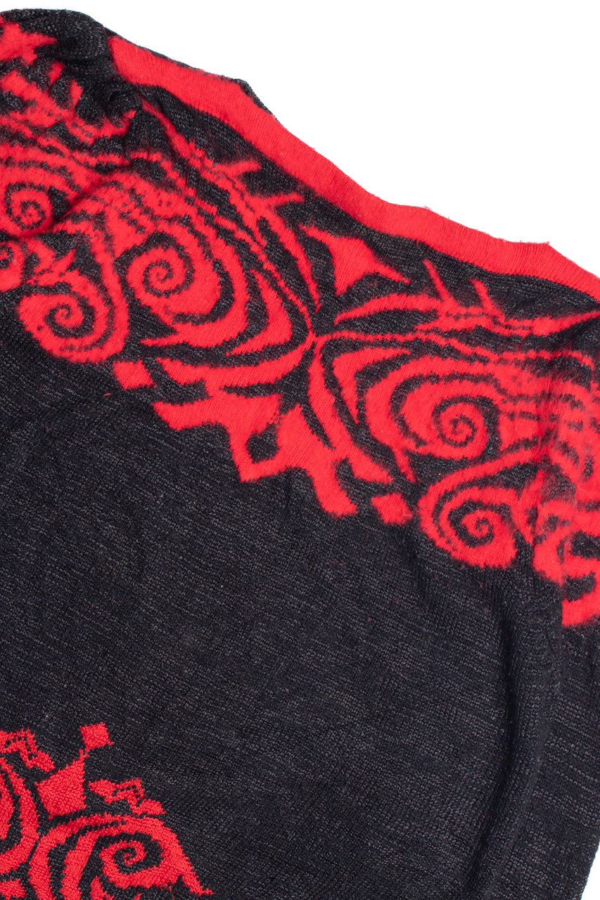 Black and Red Sweater 303