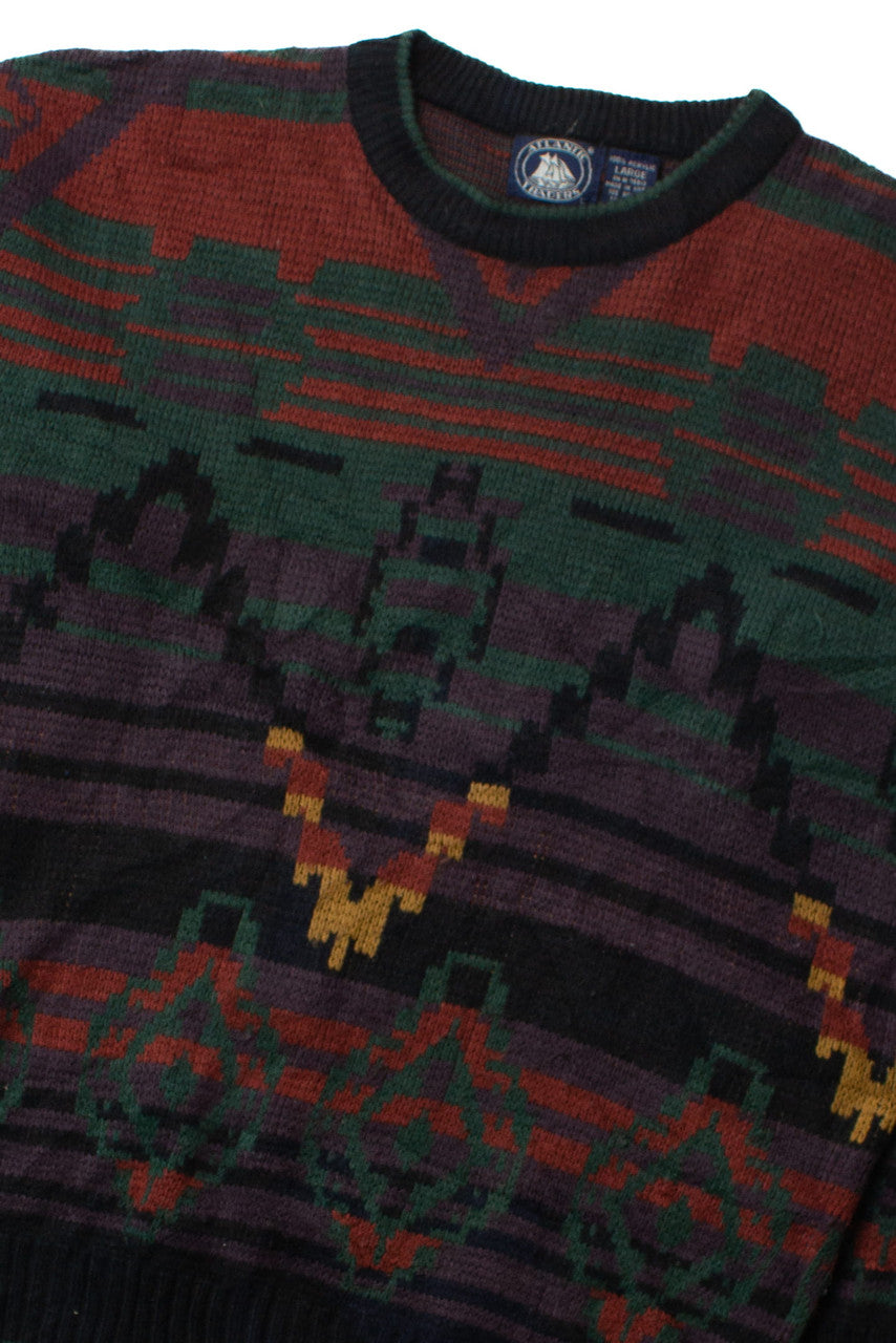 Vintage Southwestern Pattern Sweater (1990s)