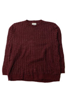 Vintage Dotted Burgundy Lady Garland Sweater (1980s)