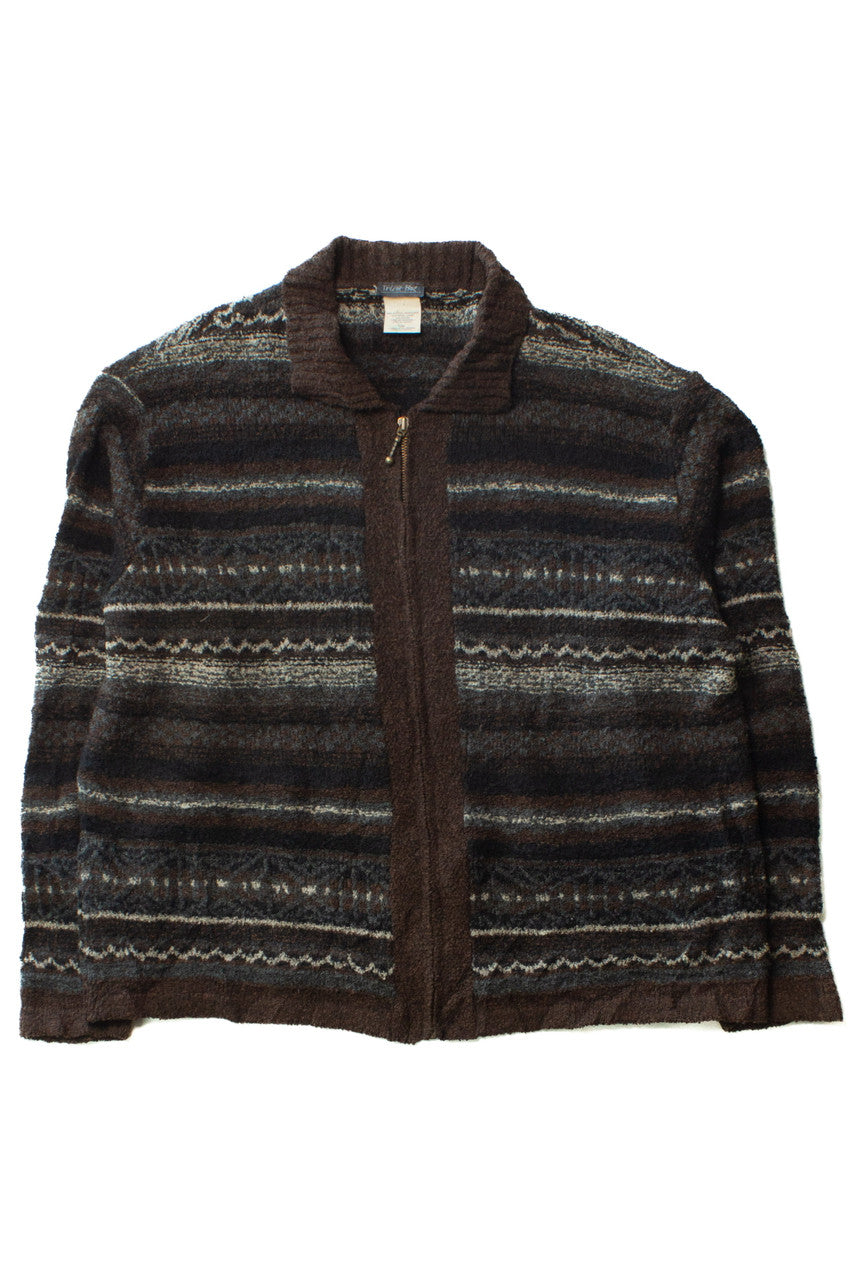 Vintage Tricot Boz Zip Sweater (1990s)